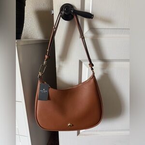 Kate Spade Tan Leather Hobo Bag